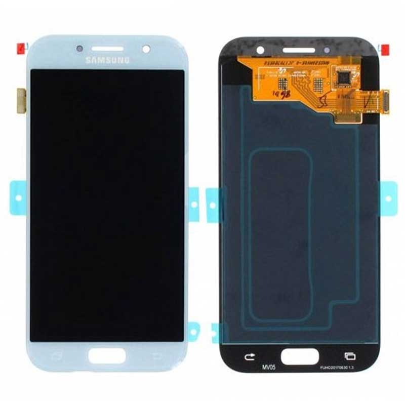 Pantalla original Samsung Galaxy A5 (2017) A520 Azul. Service Pack