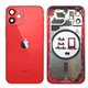Chasis iPhone 12 Mini Rojo (sin componentes) 