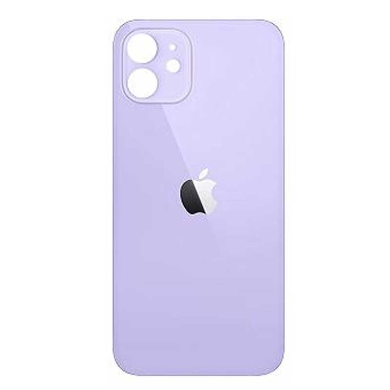 Tapa trasera iPhone 12 Mini Purpura (facil instalacion)