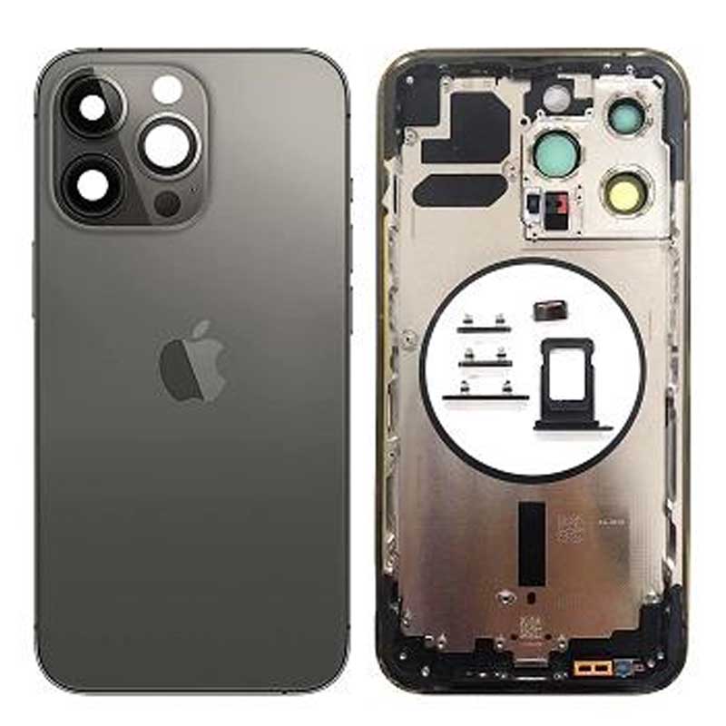 Chasis iPhone 13 Pro Max Negro (sin componentes)