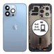 Chasis iPhone 13 Pro Azul (sin componentes)