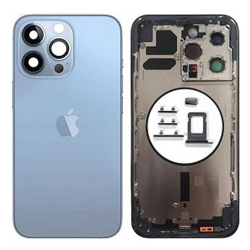 Chasis iPhone 13 Pro Azul (sin componentes)