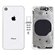 Chasis iPhone 8, iPhone SE 2020 Blanco (Plata) (sin componentes)