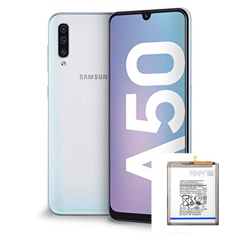 Cambio bateria original Samsung Galaxy A50 A505 Service Pack 