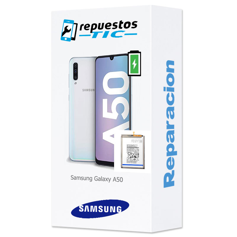 Cambio bateria original Samsung Galaxy A50 A505 Service Pack 