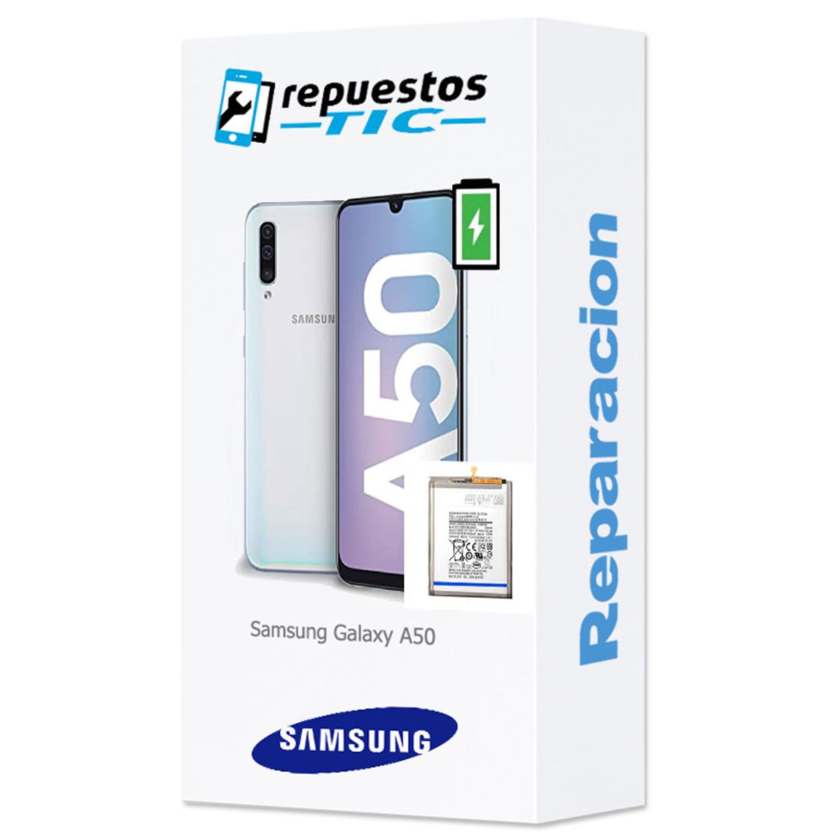 Cambio bateria original Samsung Galaxy A50 A505 Service Pack 