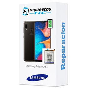 Cambio bateria original Samsung Galaxy A51 A515 Service Pack 