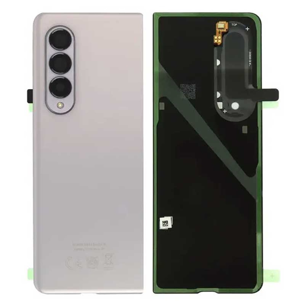 Tapa trasera original Samsung Galaxy Z Fold 3 5G F926B Plata