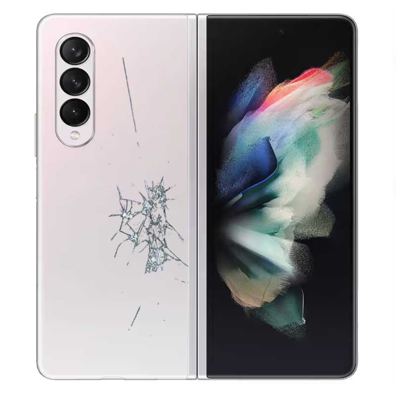Cambio tapa trasera original Samsung Galaxy Z Fold 3 5G F926B 