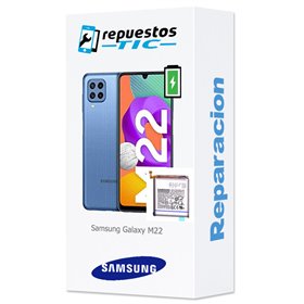 Cambio bateria original Samsung Galaxy M22 M225F Service Pack 
