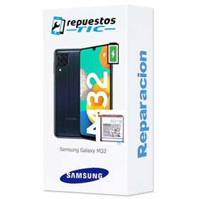 Cambio bateria original Samsung Galaxy M32 M325F Service Pack