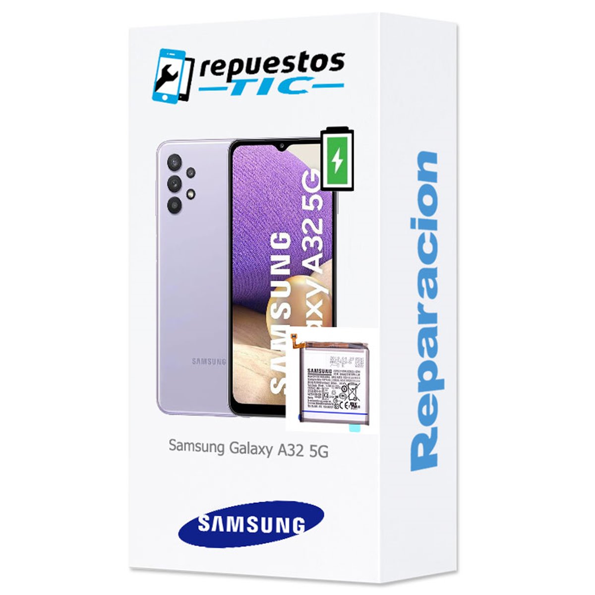Cambio bateria original Samsung Galaxy A32 5G A326B Service Pack 
