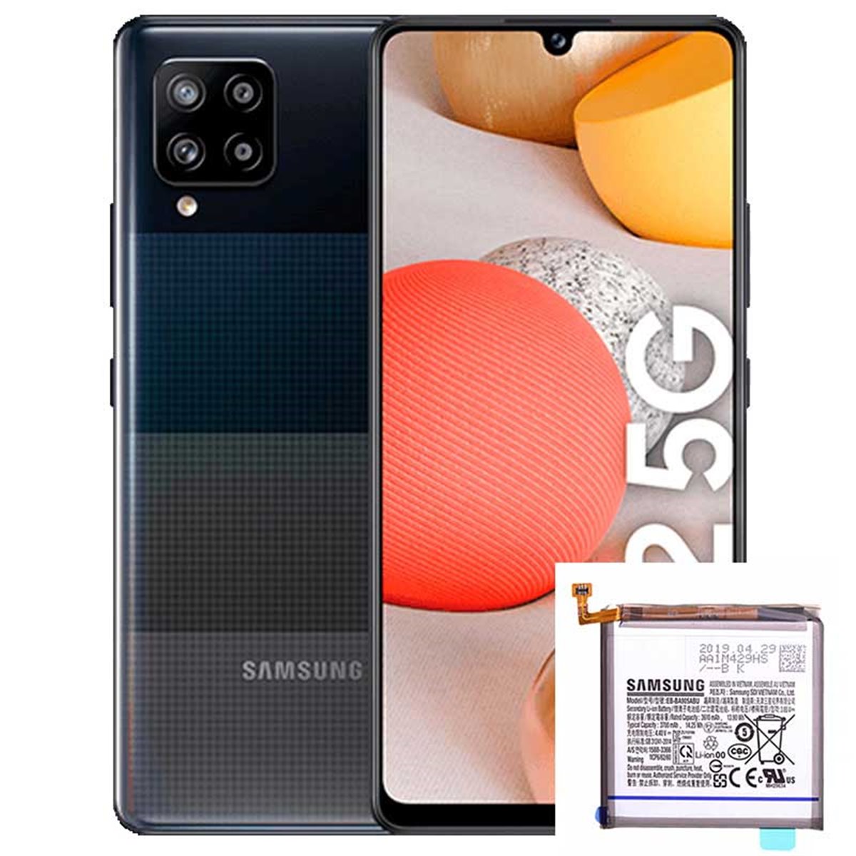 Cambio bateria original Samsung Galaxy A32 5G A326B Service Pack 