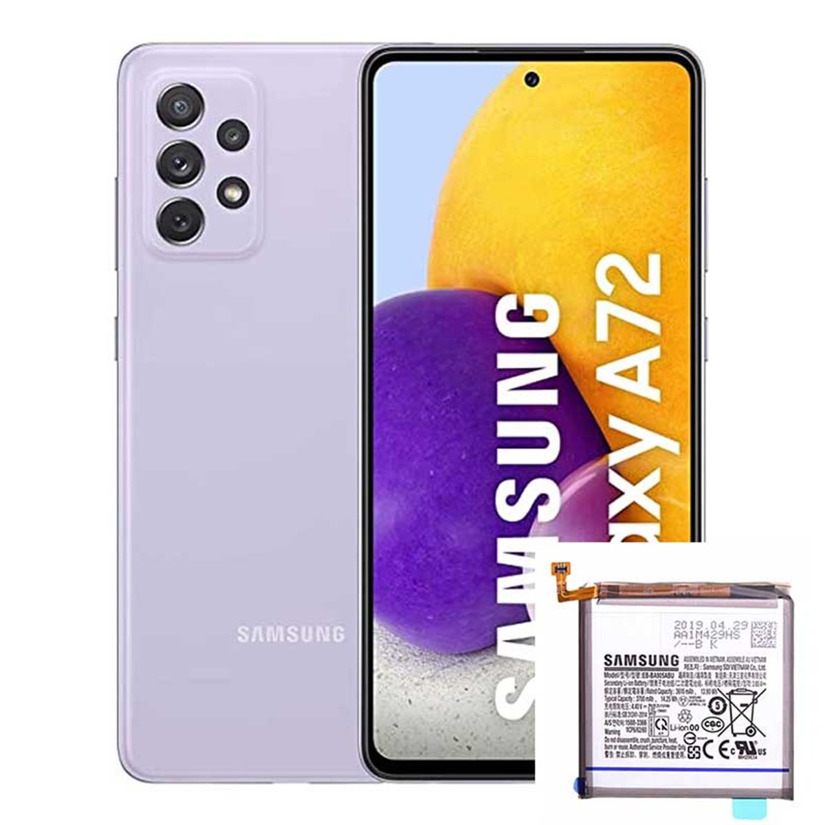 Cambio bateria original Samsung S20 FE 5G G781B Service Pack