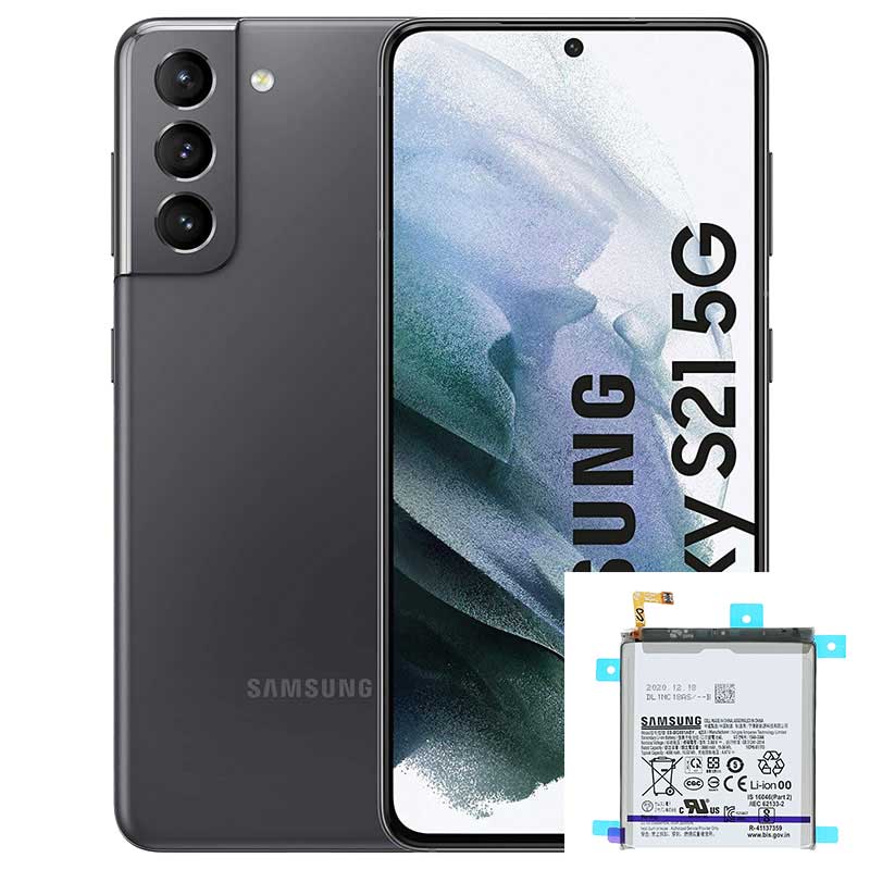 Cambio bateria original Samsung Galaxy S21 G991B Service Pack