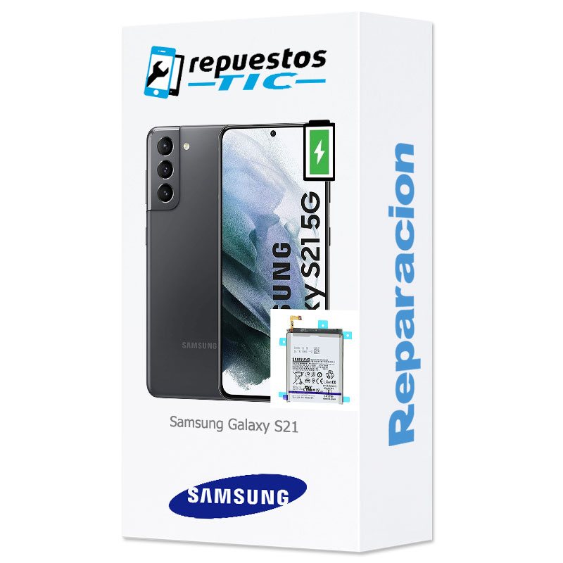 Cambio bateria original Samsung Galaxy S21 G991B Service Pack