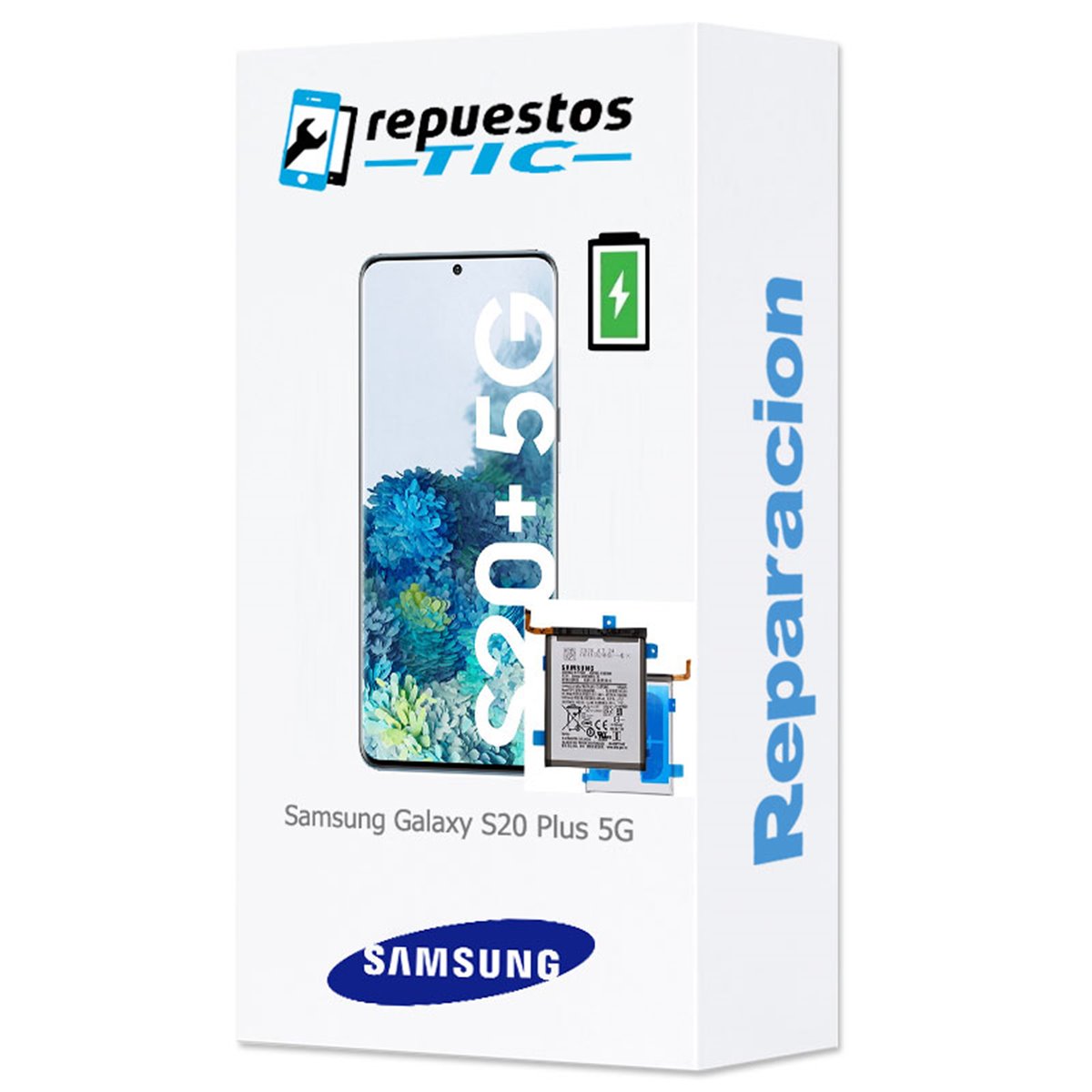 Cambio bateria original Samsung Galaxy S20 Plus 5G G986B Service Pack