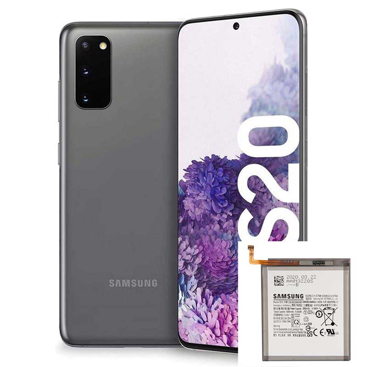 Cambio bateria original Samsung Galaxy S20 4G G980 Service Pack
