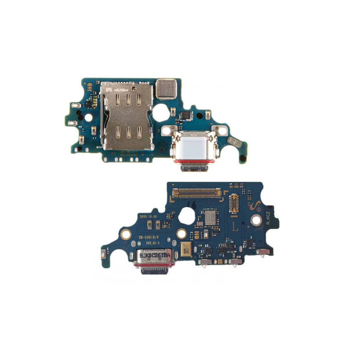 Modulo conector de carga, micro y lector SIM original Samsung Galaxy S21 G991B