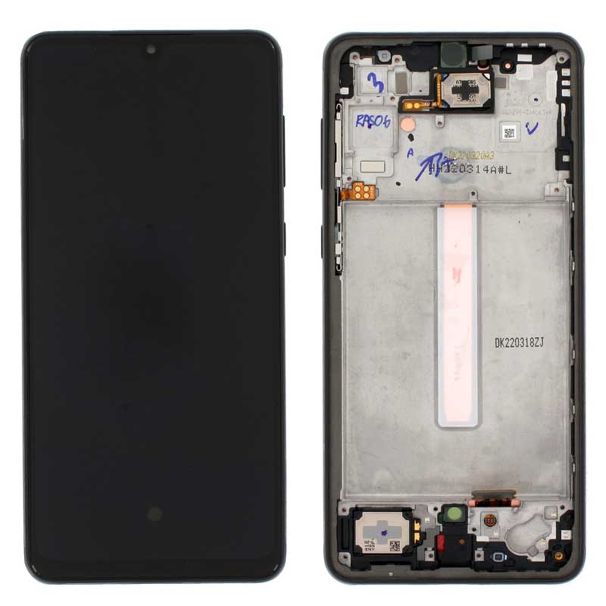 Pantalla original Samsung Galaxy A33 5G A336 Negra Service Pack 