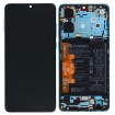 Pantalla original Huawei P30 Azul (Aurora) con bateria. Service Pack