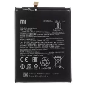 Bateria original BN54 5020 mAh Xiaomi Redmi 9 Mobile Service Part 