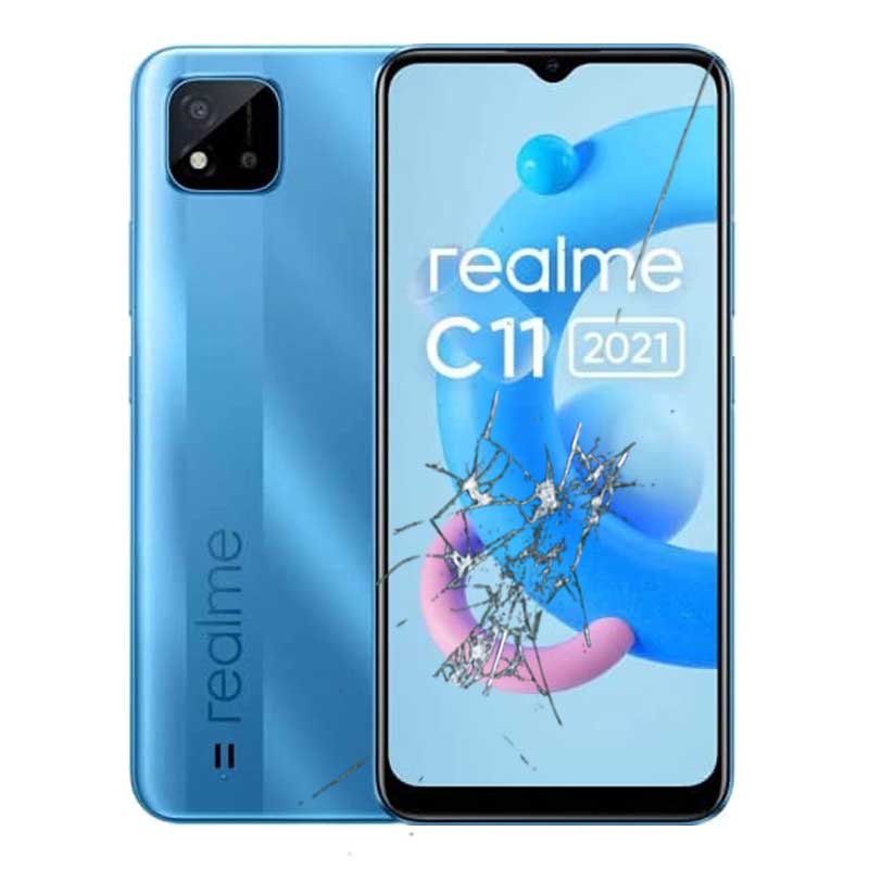 Cambio pantalla Realme C11 RMX2185 completa LCD + tactil