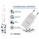 Cargador carga rapida movil APOKIN PC802L USB-A 2.4 A Cable Lightning