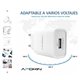 Cargador carga rapida movil APOKIN PC802L USB-A 2.4 A Cable Lightning