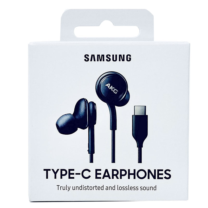 Auriculares Samsung Tipo -C AKG USB C EO-IC100BB Negro