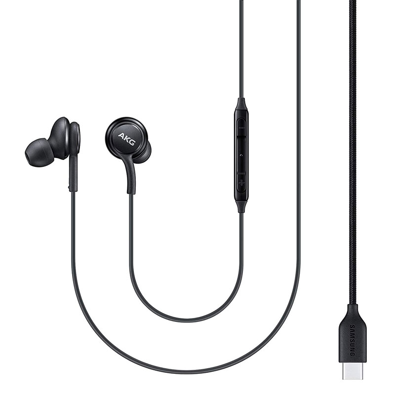 Auriculares Samsung Tipo -C AKG USB C EO-IC100BB Negro
