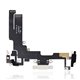 Flex conector de carga y micro iPhone 14 Blanco