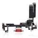 Flex conector de carga y micro iPhone 14 Rojo