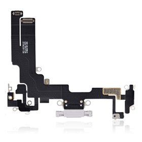 Flex conector de carga y micro iPhone 14 Purpura