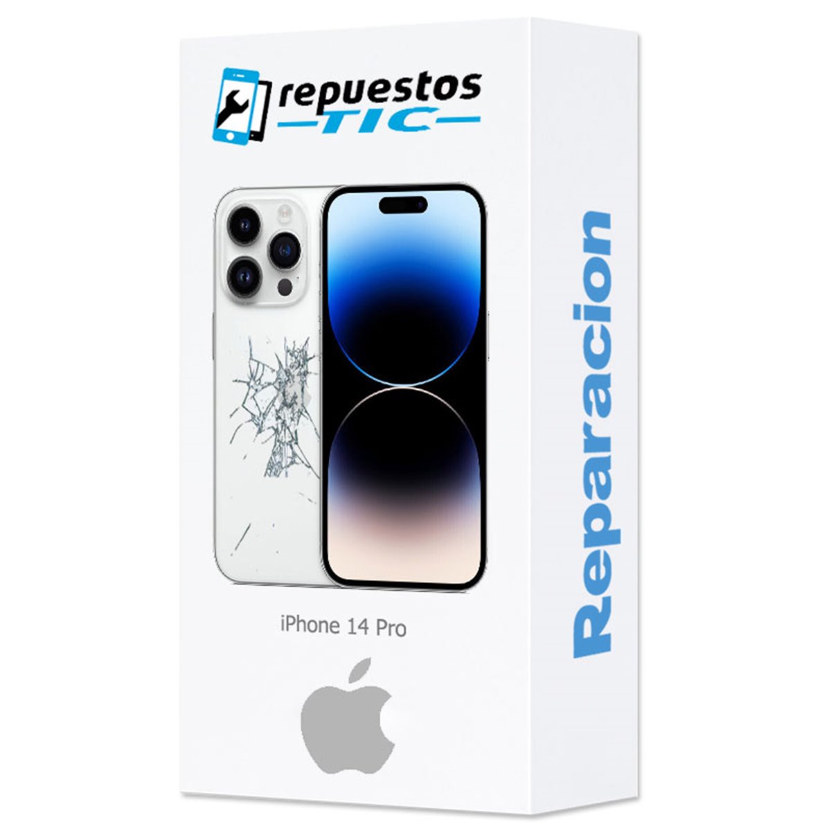 Cambio tapa trasera iPhone 14 Pro 