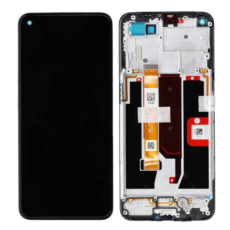 Pantalla original Oppo A74 5G/ A54 5G Negra Service Pack 