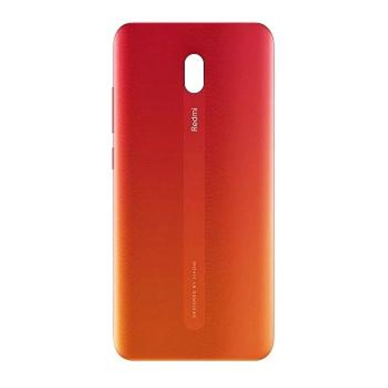TAPA TRASERA PARA XIAOMI REDMI 8A ROJO OCASO