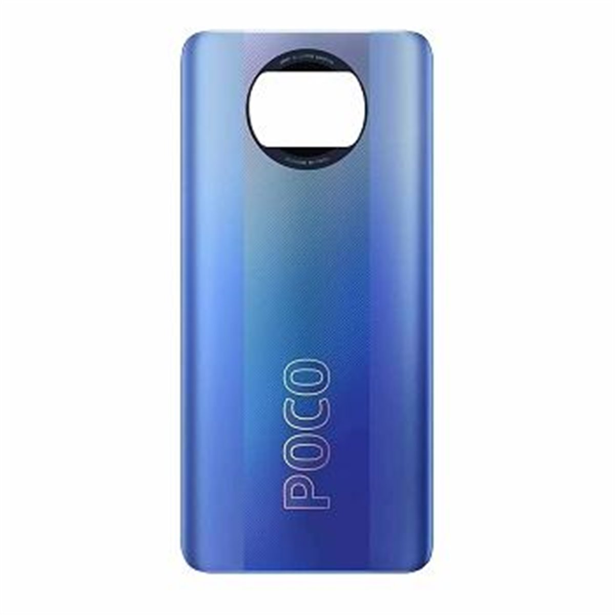 TAPA TRASERA PARA XIAOMI POCOPHONE X3 PRO/POCO X3 AZUL
