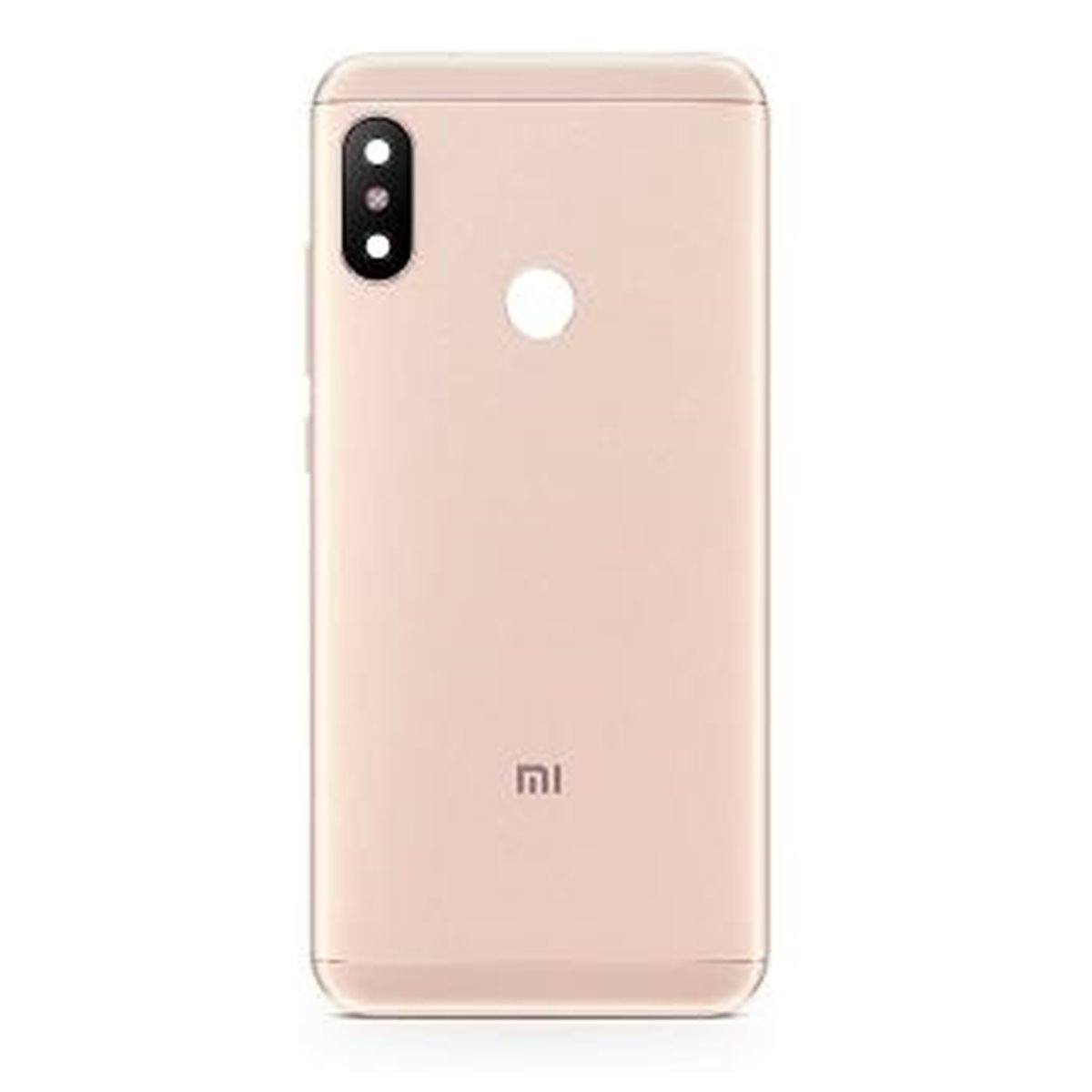 TAPA TRASERA CON LENTE PARA XIAOMI MI A2 LITE/REDMI 6 PRO ORO