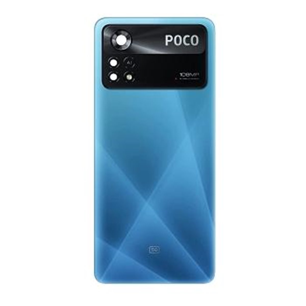 TAPA TRASERA CON LENTE PARA XIAOMI POCOPHONE X4 PRO AZUL