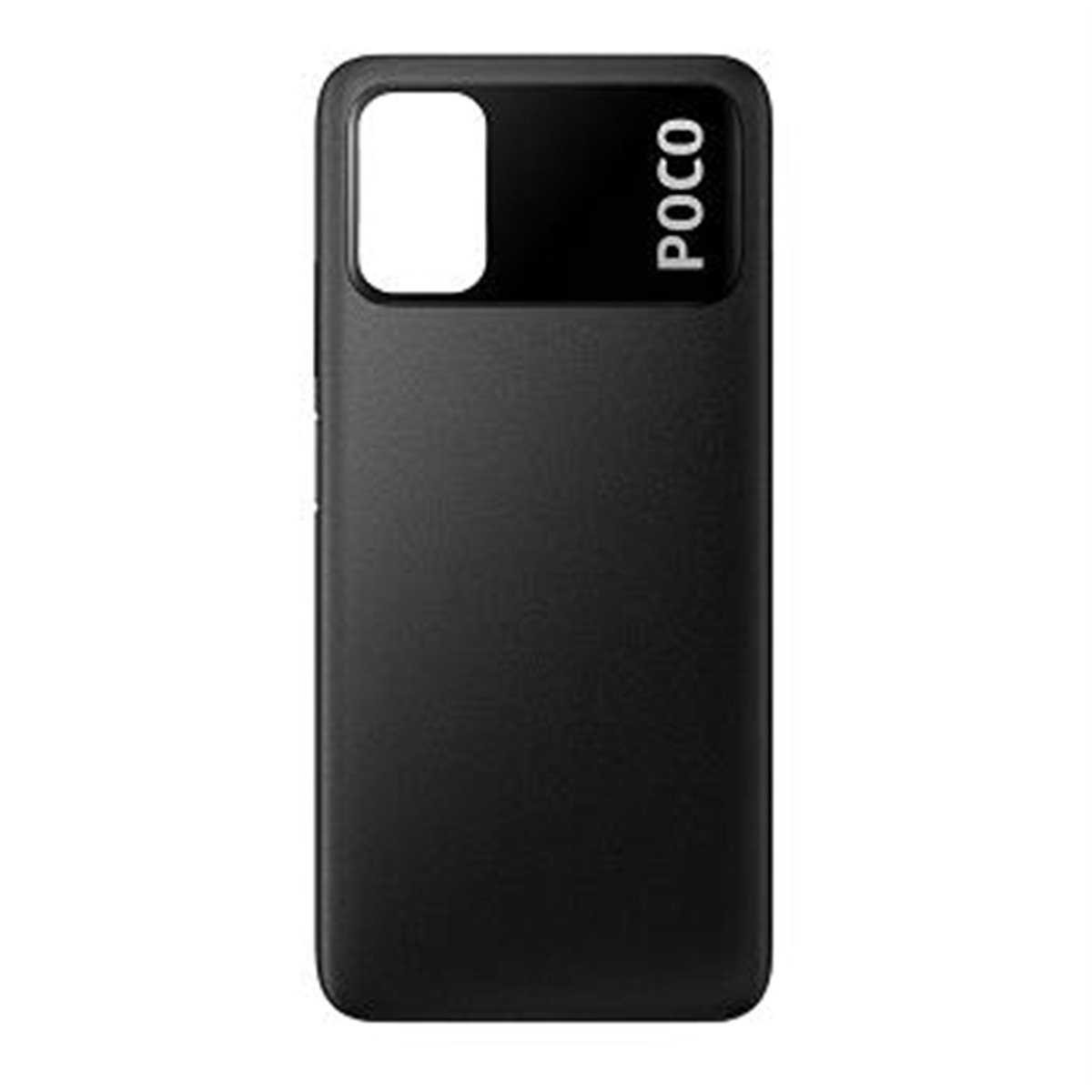 TAPA TRASERA PARA XIAOMI POCOPHONE M3/POCO M3 M2010J19CG NEGRO