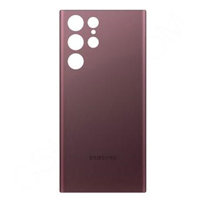 TAPA TRASERA PARA SAMSUNG GALAXY S22 ULTRA 5G S908B BURDEOS