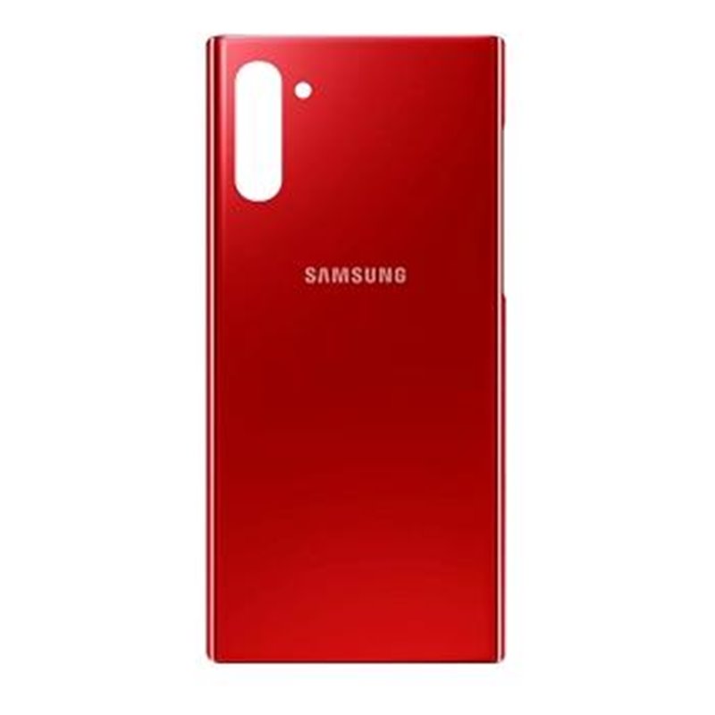 TAPA TRASERA PARA SAMSUNG GALAXY NOTE 10 N970F AURA ROJO