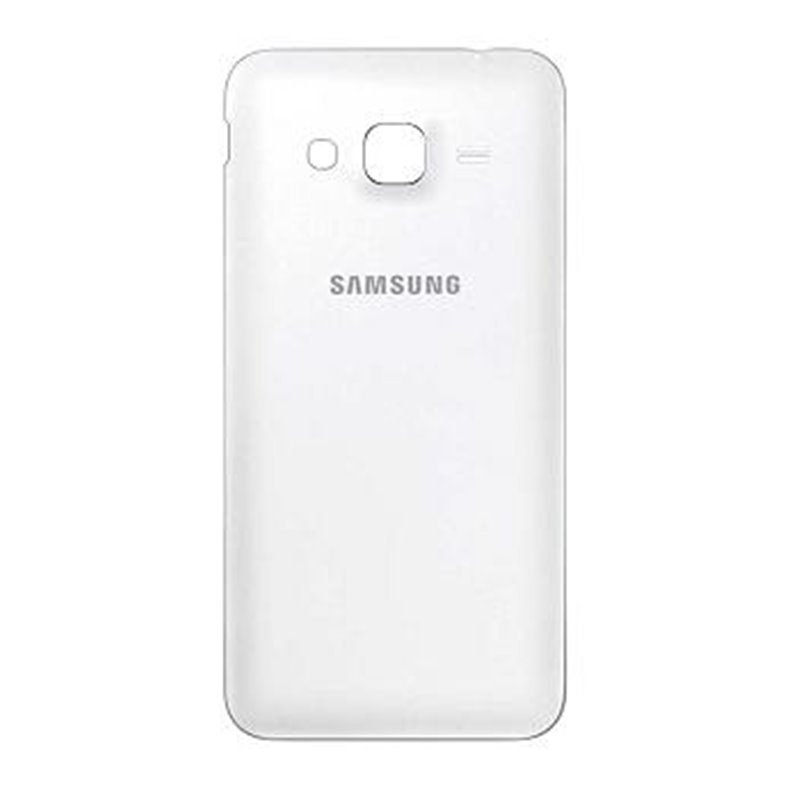 TAPA TRASERA PARA SAMSUNG GALAXY J3 2016 J320 BLANCO