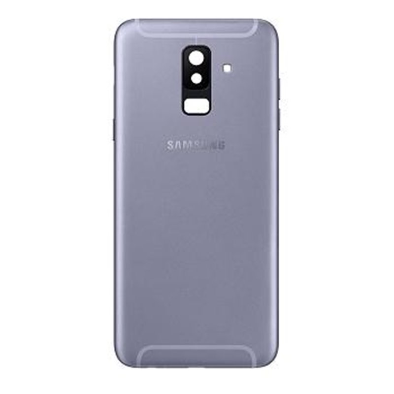 TAPA TRASERA CON LENTE PARA SAMSUNG GALAXY A6 PLUS A605 LILA