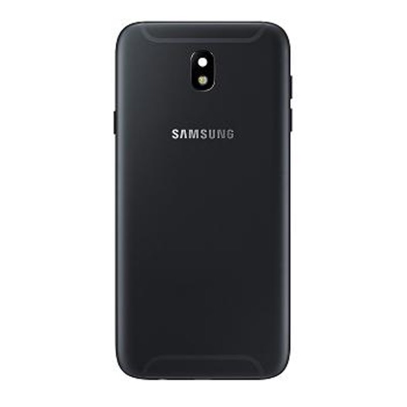 TAPA TRASERA CON LENTE PARA SAMSUNG GALAXY J7 2017 J730 NEGRO