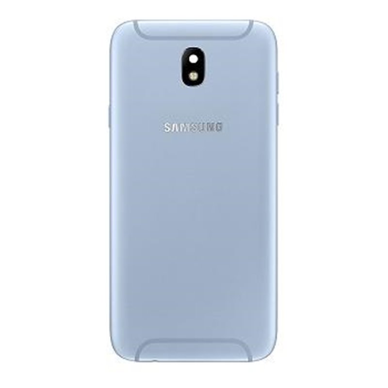 TAPA TRASERA CON LENTE PARA SAMSUNG GALAXY J7 2017 J730 GRIS AZULADO