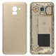 TAPA TRASERA PARA SAMSUNG GALAXY J6 J600/J6 2018 ORO