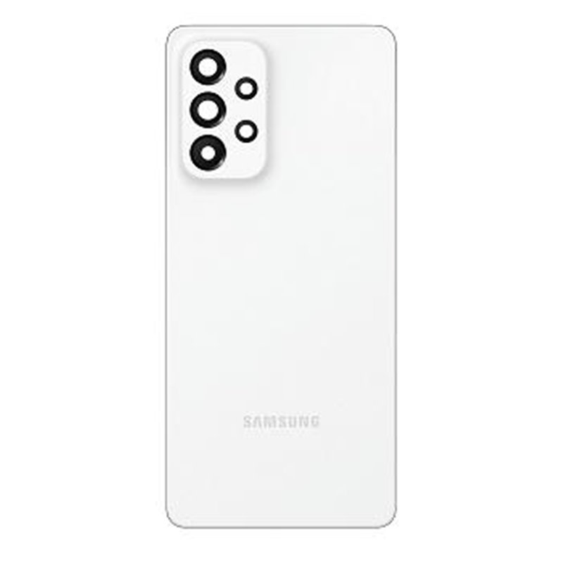 TAPA TRASERA CON LENTE DE CAMARA PARA SAMSUNG GALAXY A53 5G A536 BLANCO