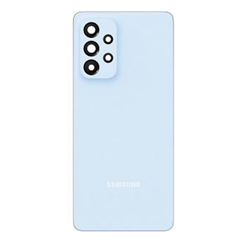 TAPA TRASERA CON LENTE DE CAMARA PARA SAMSUNG GALAXY A53 5G A536 AZUL